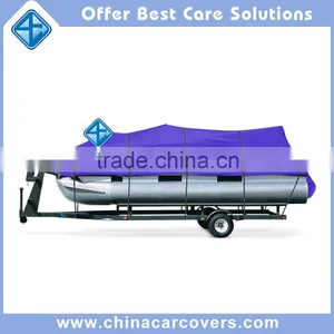 Premium Waterproof Pontoon Boat Cover thumbnail-1
