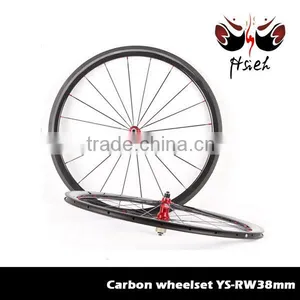 Chinese 700c*38m Carbon Road Bike DT Hub Wheels thumbnail-3