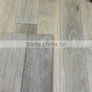 New Design Smoked And Hand Wax Oiled Treatment Oak Wood Flooring thumbnail-2