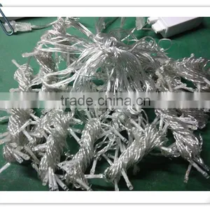 Led Curtain Light Wholesale 3m*3m 300 LEDs 8 Models Linkable Color Changing Led Christmas Curtain Light thumbnail-1