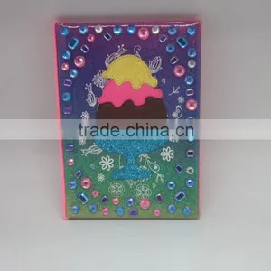 Delicious and Shinning Ice Craem Customized PVC Glitter Journal thumbnail-1