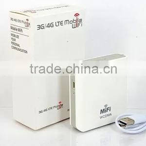 2015 New 150Mbps Portable 3G WIFI Router With SIM Card Slot 5200mA Power Bank Quality Choice thumbnail-3