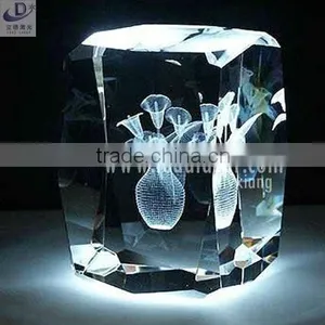 Prominent Technical 2 Heads Crystal 3D Photo Engraved Laser Engraving Machine thumbnail-6