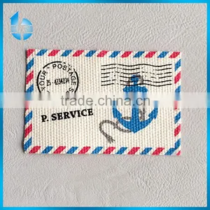 Recommended Silk Screen Printed Canvas Main Label Mark for Luggage thumbnail-1