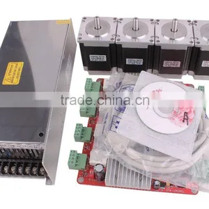 TB6560 4 Axis Driver & Nema 23 Stepper Motor 57BYGH76 CNC Mill Router Kit Quality Choice thumbnail-2