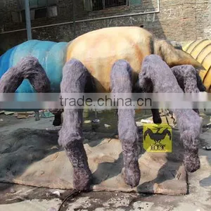 Spider Fiberglass Animal in Outdoor Exhibition thumbnail-1