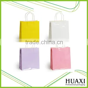 New Fancy Custom Logo Printed Shopping Bag Gift Paper Bag With Handle thumbnail-1