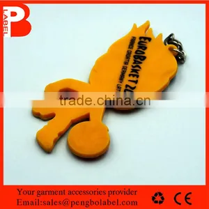 Dongguan Factory Custom Jeans Embossed Logo Pvc Patch for Any Design thumbnail-2