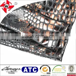 Wholesale Designer 95 Polyester 5 Elastane Snakeskin Leather Look Fabric thumbnail-3