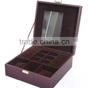 2015 Most Popular Waterproof Leather Lipstick Storage Box thumbnail-3