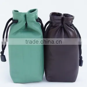 2016 New Design Cameca Bag Portable Leather Bag Draw String Camera Bag thumbnail-1