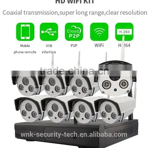 Vitevison CCTV System Optional 1mp 1.3mp Wifi Camera H.264 8ch Wireless Wifi NVR Kit thumbnail-2