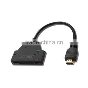 2 Input 1 Output Hdmi Switch Splitter With Cable thumbnail-1