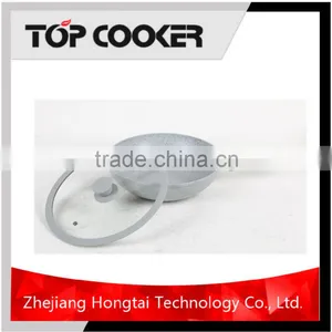 Forged Aluminum Marble Korean King Wok Burner With Lid thumbnail-3