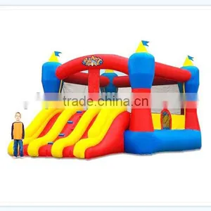 HOT SALE Castle Amusement With Trampoline and Slide thumbnail-2