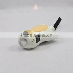 Cartoon Hand Crank Dynamo Flashlight thumbnail-6