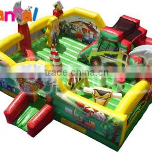 Little Builders Inflatable Play Land Combo thumbnail-1
