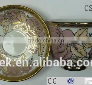 Personalized Wholesale Porcelain Tea Cup & Saucer thumbnail-5