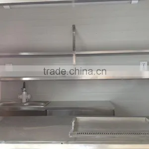 Popular China Mobile Fryed Chicken Food Kiosk With Fridge, Ice Cream Making Machine, and Sugarcane Juicer Machine thumbnail-3