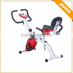 PUKO Resistance Fitness Bike Red Color thumbnail-1