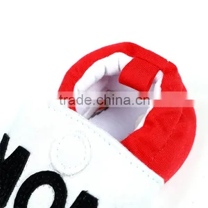 2016 Good Quality Comfortable Red White Shose With Saying I Love Mom Baby PU Toddler Shoes thumbnail-6