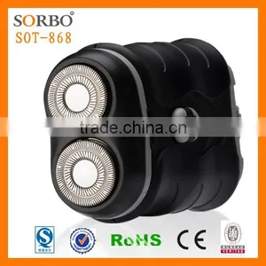Men Electric Sharp Twin Blade Shaver AAA Battery Travel Shaver thumbnail-1