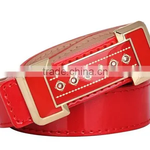 Fashion Brand Heart Buckle Lovers Belts thumbnail-5