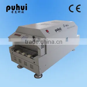 6 Zones SMT Soldering Machine, Infrared Reflow Oven , LED Soldering Machine,puhui T-961 thumbnail-1