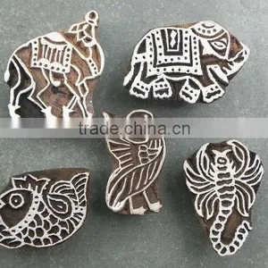 Wooden Printing Block Buy at Best Prices on India Arts Palace thumbnail-1