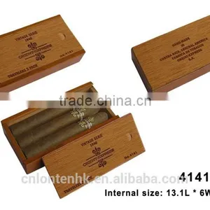 Small Wooden Sliding Lid Box thumbnail-1