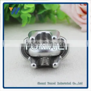 Silver Tone Metal Cable Clip Saddle Clamp 2 Pcs for 5/16" Drop Wire Clamp Clip DIN741 Malleable thumbnail-3