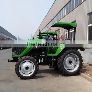 High Quality DQ654 65HP 4WD Farm Tractor With Sunshade for Sale thumbnail-1