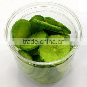 Supply Natural Snack VF Dried Green Turnip Crisps With Good Healthy thumbnail-2