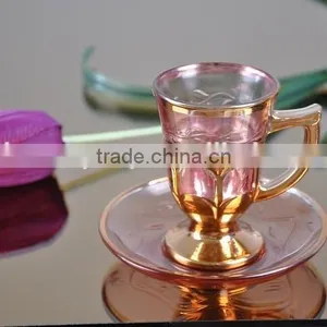 SMALL SIZE HOT SALING MACHINE PRESSED CUPS AND SAUCERS thumbnail-1