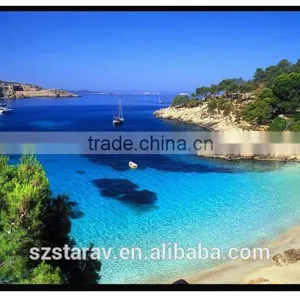 4:3 Matte White Aluminium Fixed Frame Projection Screen With Aluminium Frame Velet Cover thumbnail-6