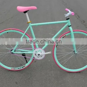 46cm Fixed Gear Bicycle Can Freely Try to Meet Customer Requirements Color Standard High Carbon Steel Bike thumbnail-2