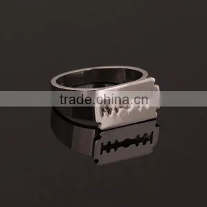 2015 Latest Design Stainless Steel Jewellery Men Ring thumbnail-1