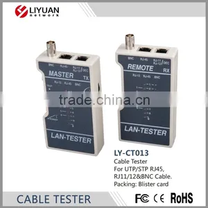LY-CT013 Good Cable Tester for UTP/STP RJ45, RJ11/RJ12&BNC thumbnail-1