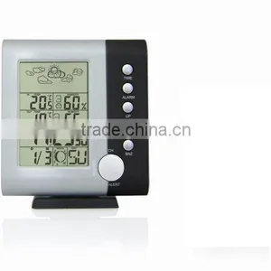 Wireless Weather Station Clock thumbnail-1