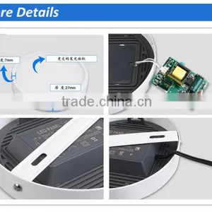 2016 High Quality 12watt LED Panel Lamp With CE RoHS Certification,6W 9W 12W 15W 18W 20W Round Led Panel 18w thumbnail-3