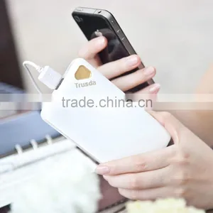 10000mAh Dual USB Ports External Charger Li-polymer Power Bank QC 2.0 With CE GCC ROHS thumbnail-5