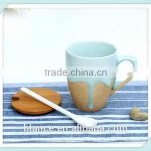 Ceramic Overflow Mug Melting Design Coffee Cup thumbnail-1