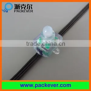 Black Cable Ws2811/sm16703/ucs1903 RGB 12mm 5V Square LED Pixel String thumbnail-2