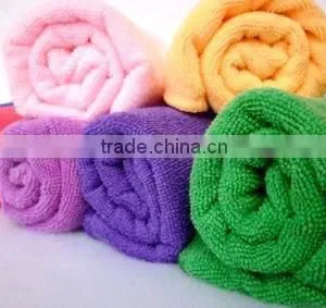 Promotional Bright Colored Mcrofiber Towel ,Kitchen Towel Lovely Gift Towel With Pcking thumbnail-1