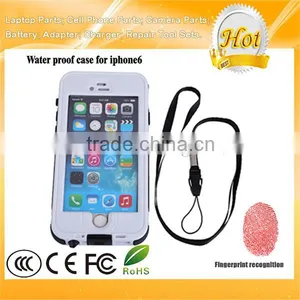 IPX8 Waterproof Shockproof for IPhone 6 Case With Fingerprint Recognition White thumbnail-1