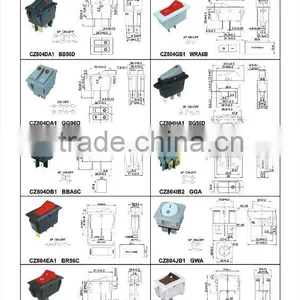 T85 on off Round Rocker Switch,Electric Bicycle Handle Rocker Switch Switch thumbnail-3