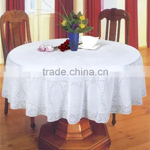 PVC TABLECLOTH - ZT-102 RD132CM thumbnail-1