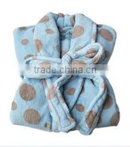 Fashion Style Coral Fleece Bathrobe With Long Sleeve thumbnail-6