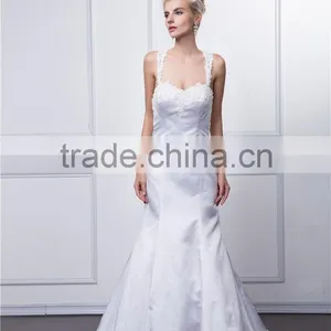 Kb16008 Wolesale Latest Sexy Design Sweetheart Sleeveless Backless Wedding Mermaid Dress / Bridemaid Dress thumbnail-4