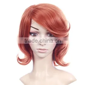 Guangzhou Factory Wholesale Blonde/red/brown Short Rose Fashion Hair Wig thumbnail-2